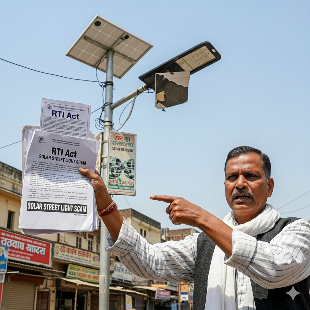 Solar Street Light Scheme Scam